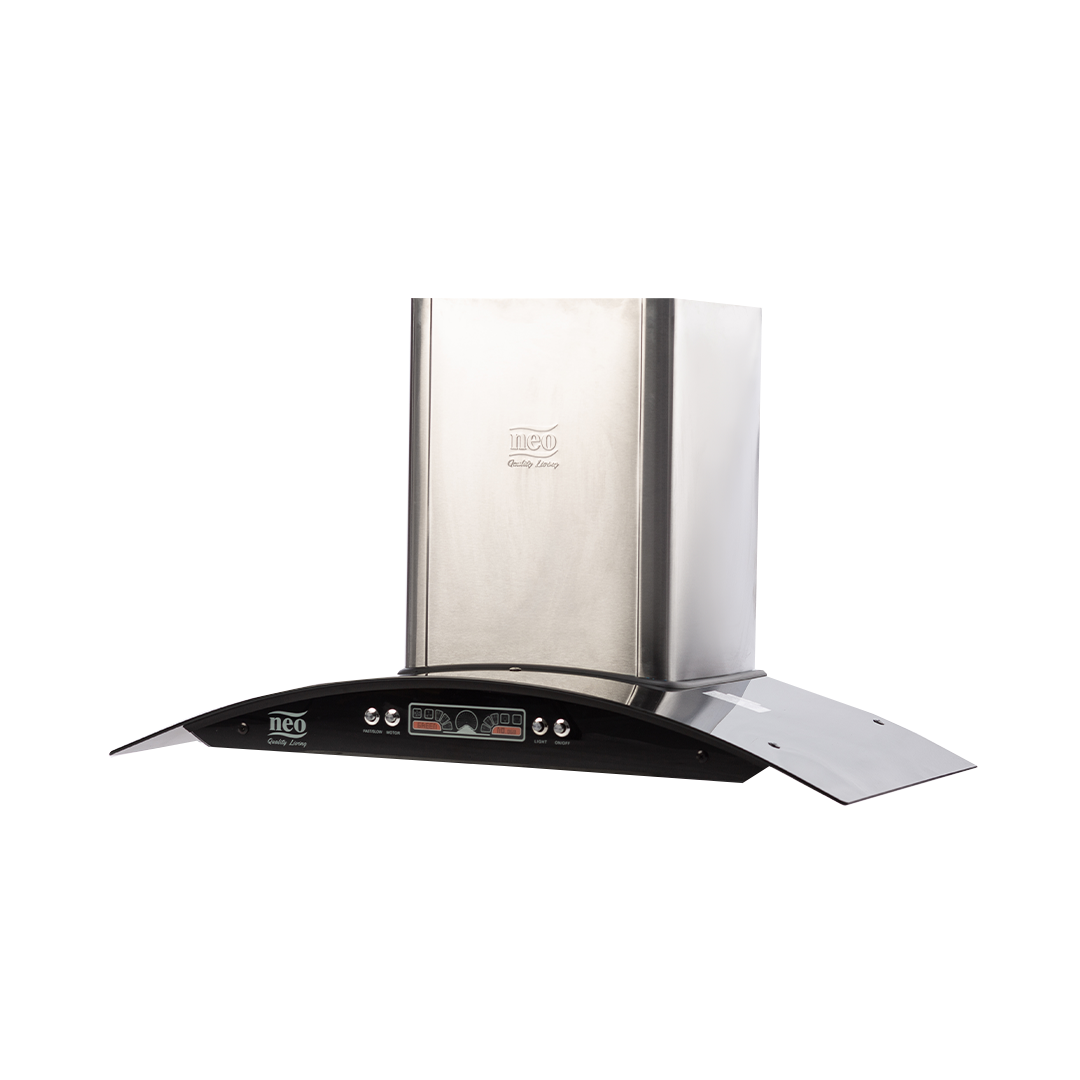 Neo Glass Hood Digital Chimney